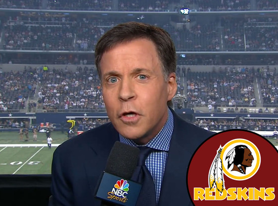 Bob Costas weighs in on the Redskins naming controversy. Image originally from NBC.
